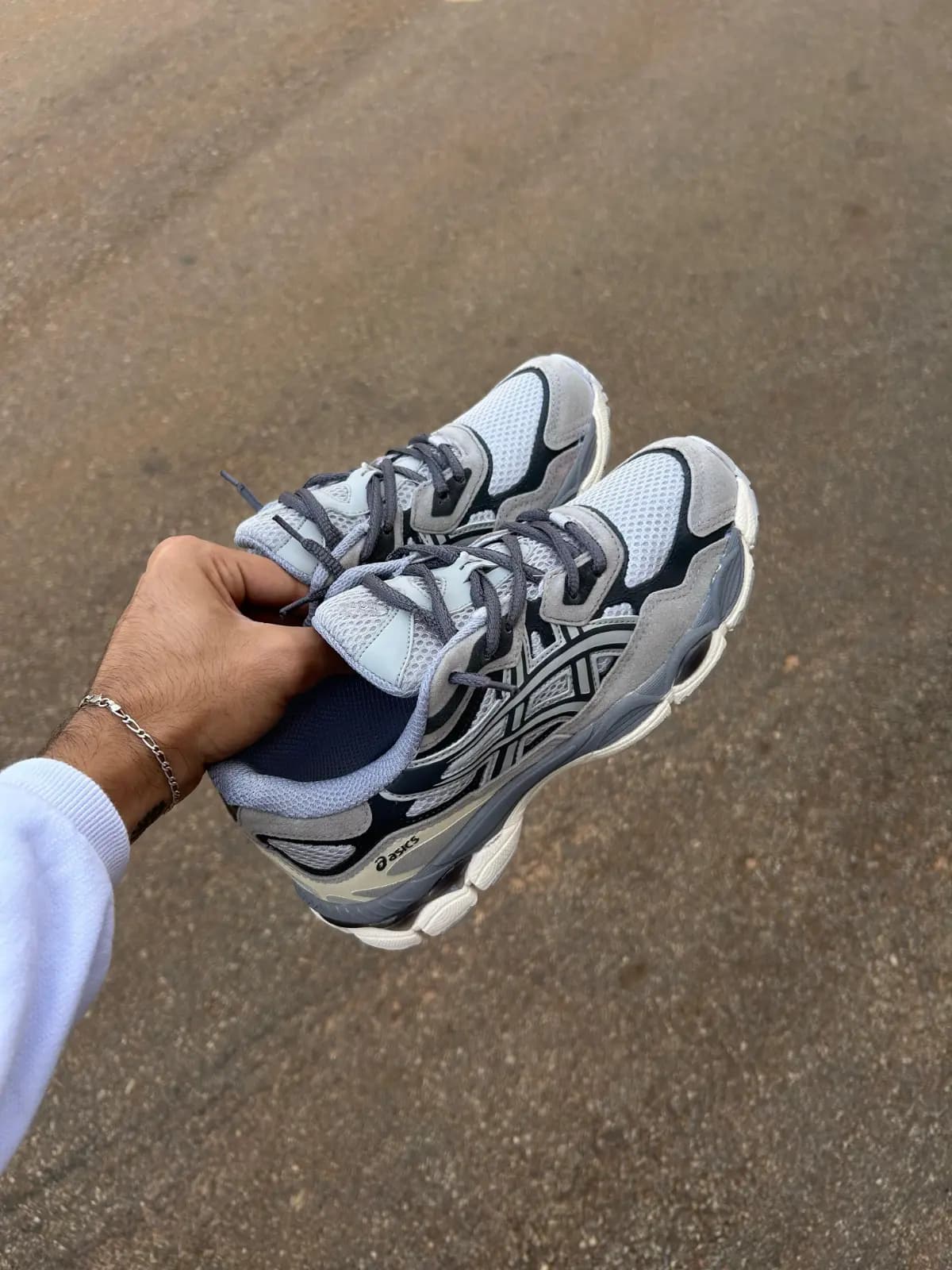 Asics Gel Lyte Nyc Cinza Grafite Luxo