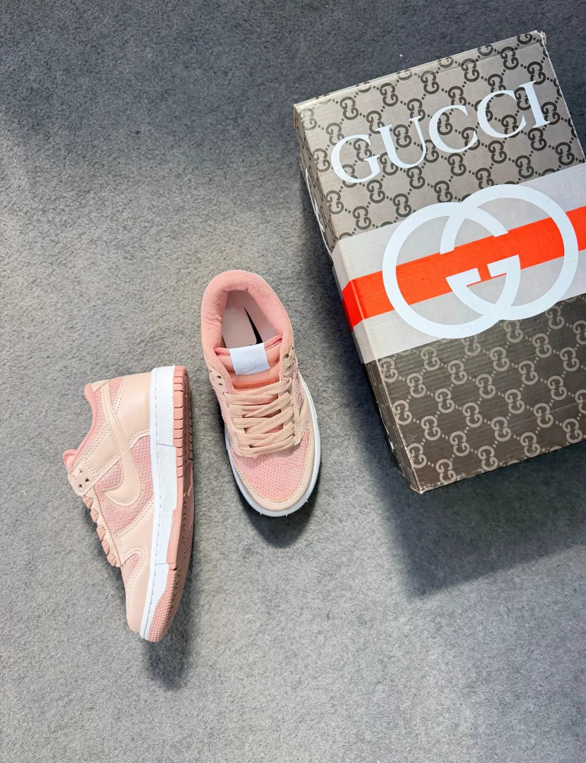 Nike Dunk SB Low Pro X Colabe Gucci Rose Prime