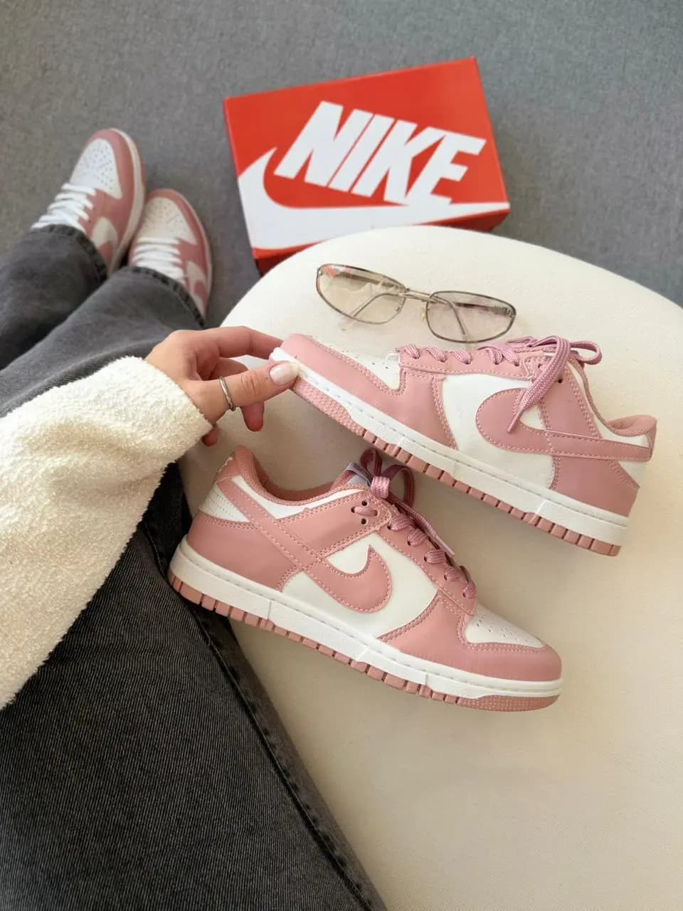 Nike Dunk SB Low Pro Branco Nude Prime
