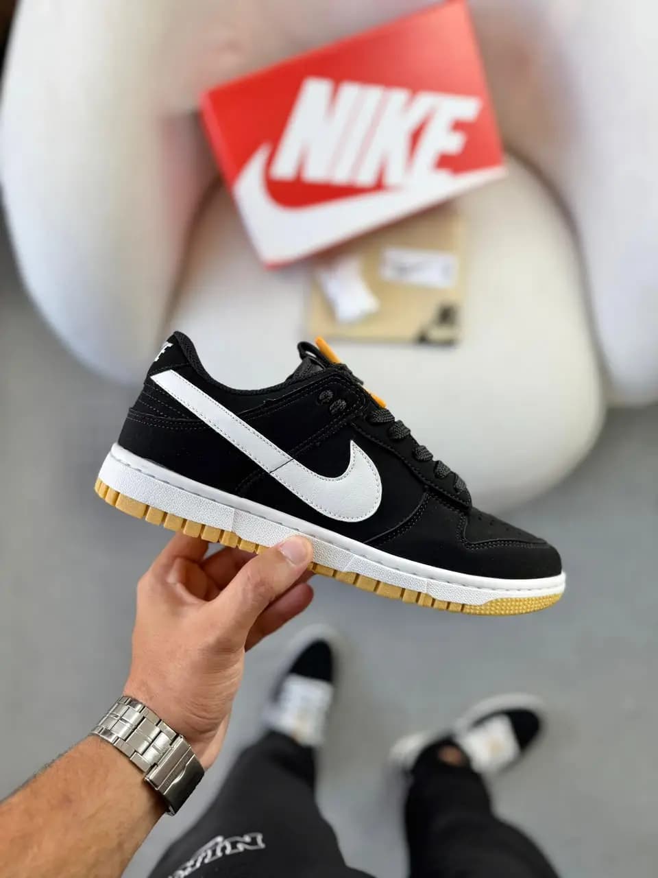 Nike Dunk SB Low Pro Preto Nobuck Prime
