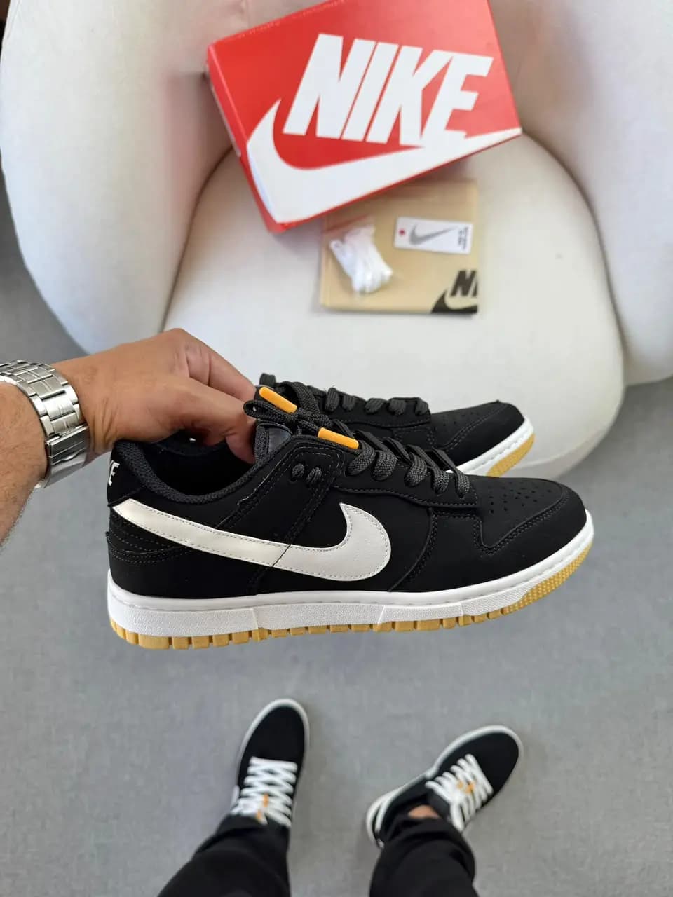Nike Dunk SB Low Pro Preto Nobuck Prime