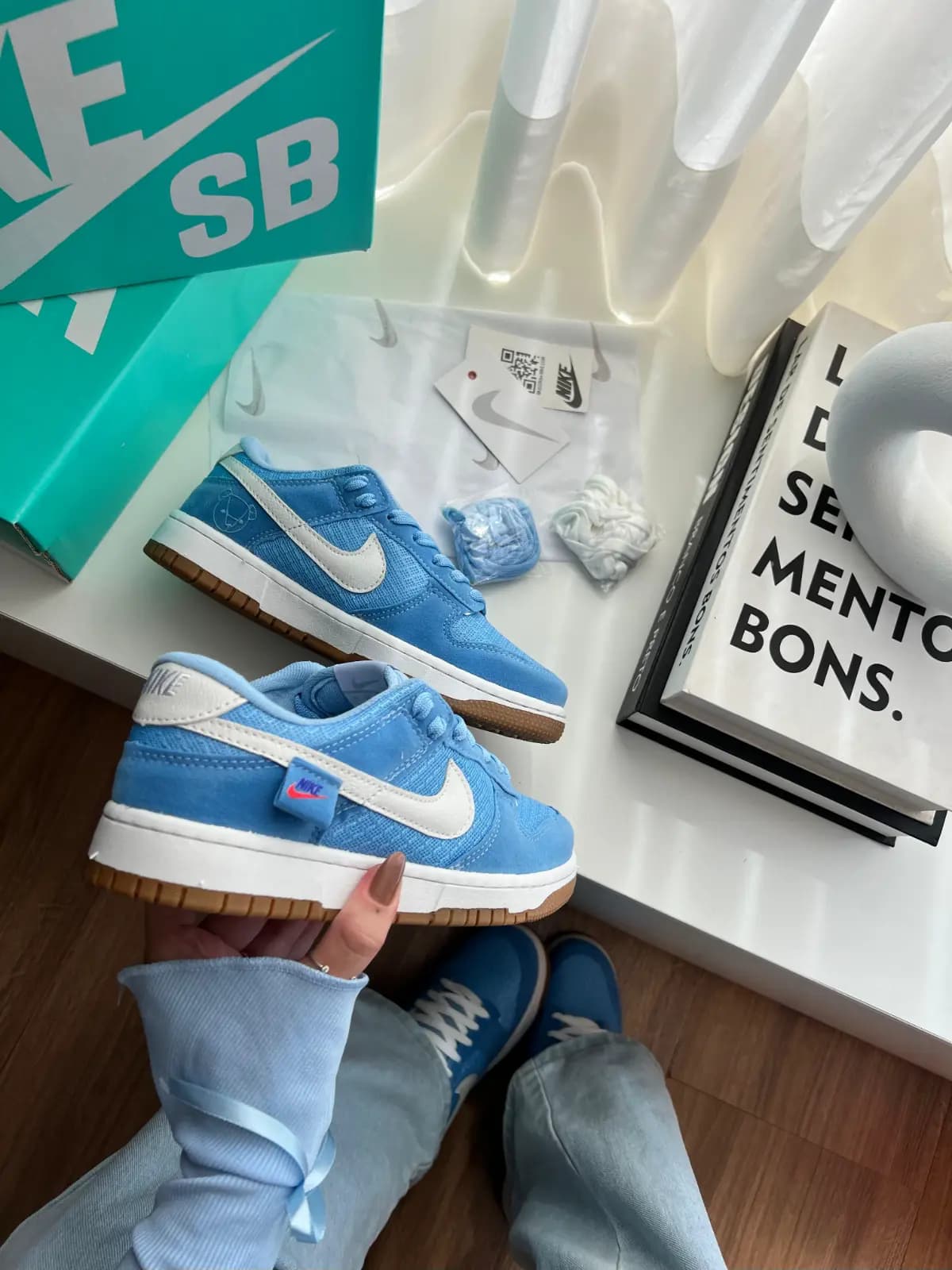 Nike Dunk SB Low Pro Teddy Azul Luxo