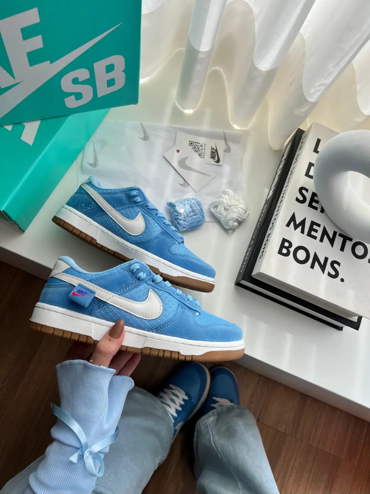 Nike Dunk SB Low Pro Teddy Azul Luxo
