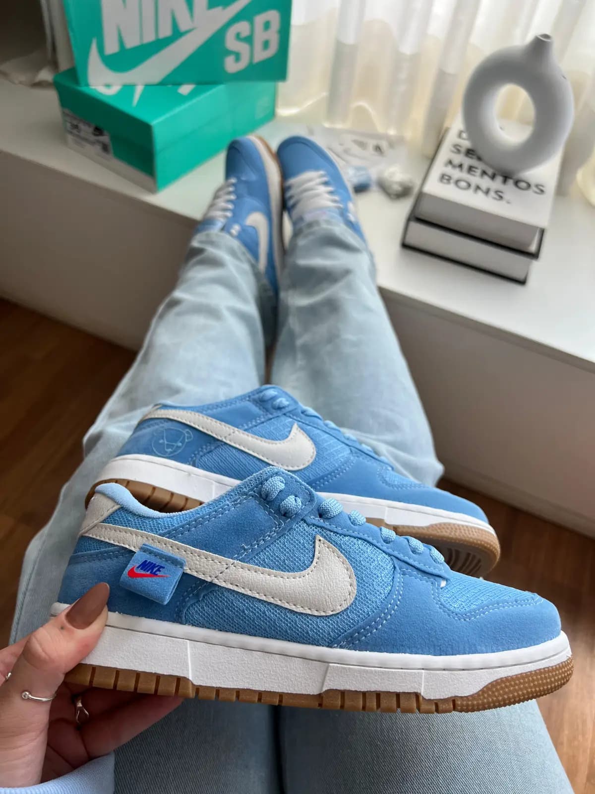 Nike Dunk SB Low Pro Teddy Azul Luxo