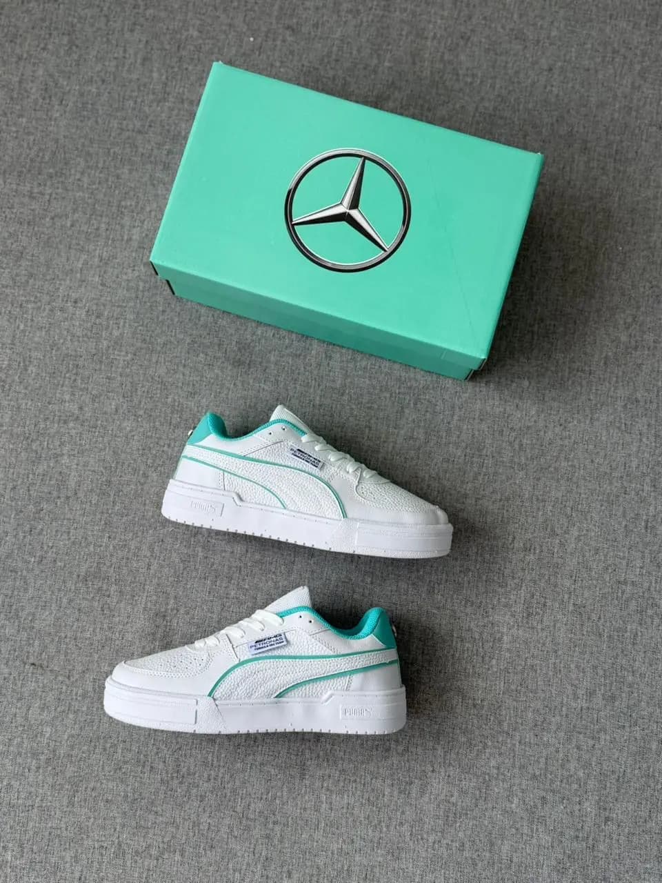 Puma AMG Ca Pro Branco Verde Agua