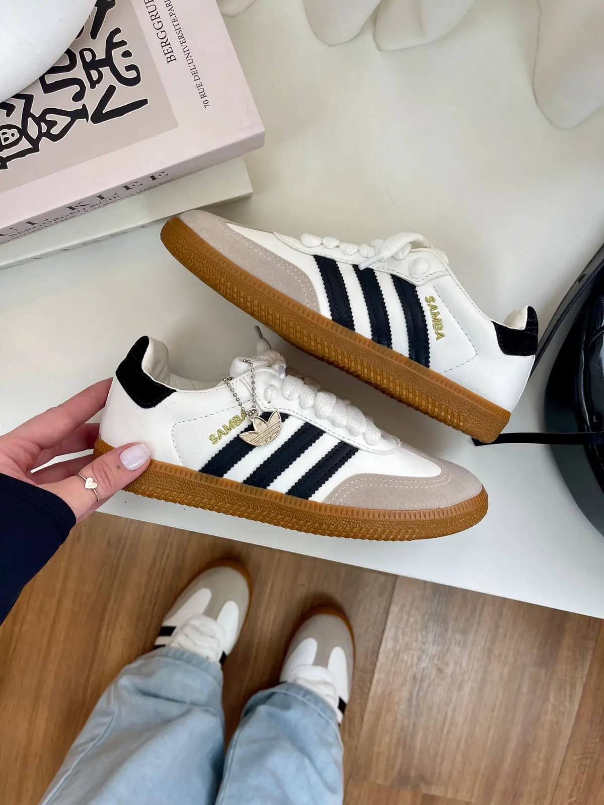 Adidas Samba OG Preto Branco Luxo