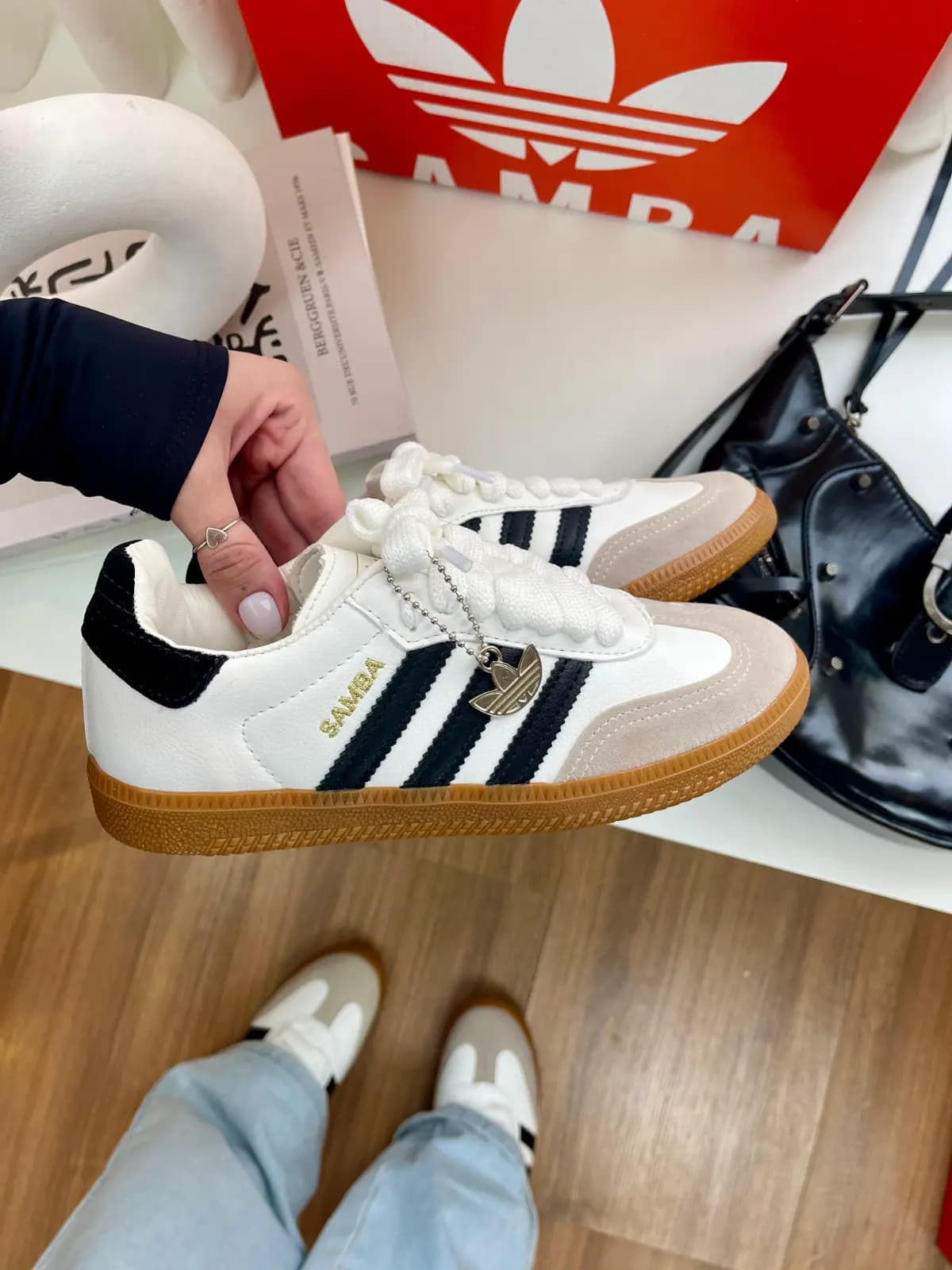 Adidas Samba OG Preto Branco Luxo