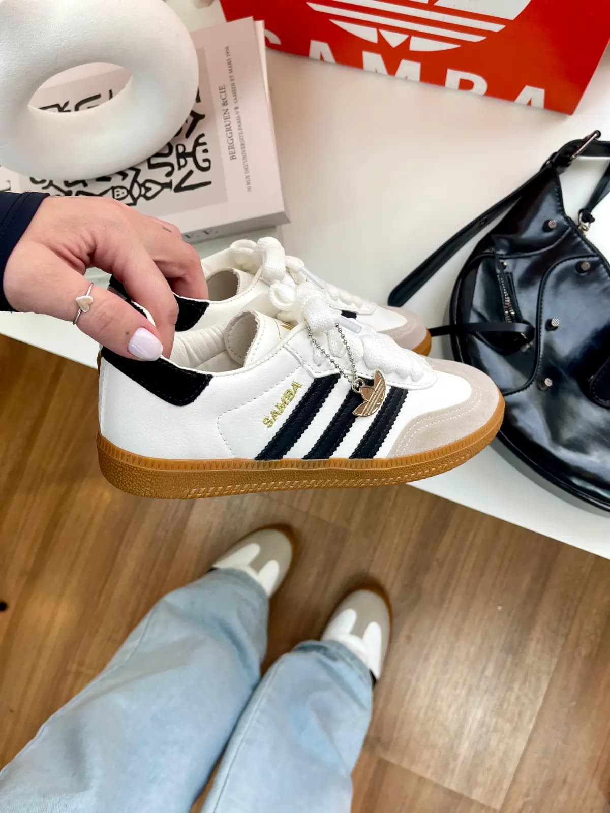 Adidas Samba OG Preto Branco Luxo