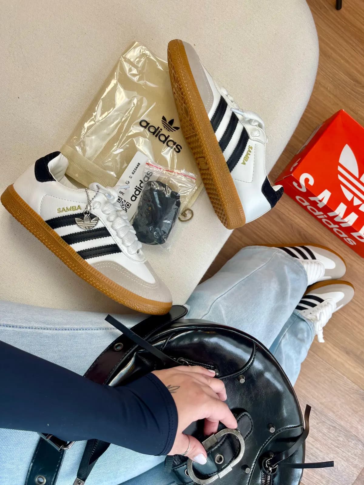 Adidas Samba OG Preto Branco Luxo