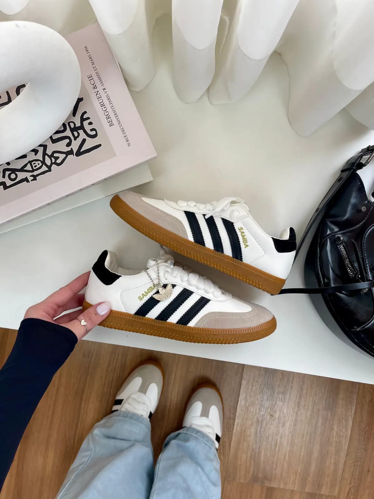 Adidas Samba OG Preto Branco Luxo