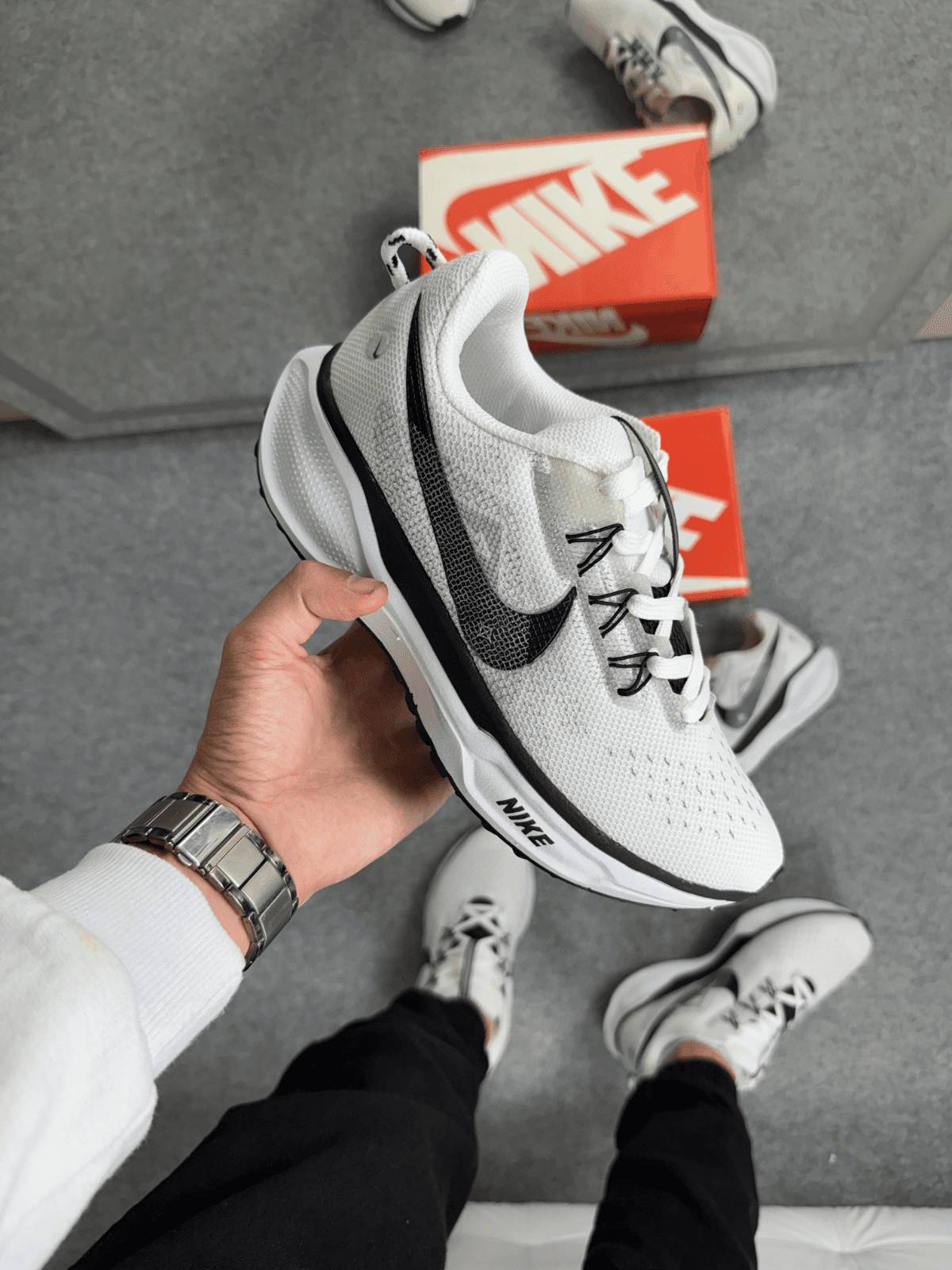 Nike Pegasus Trail 05 Branco Preto Prime