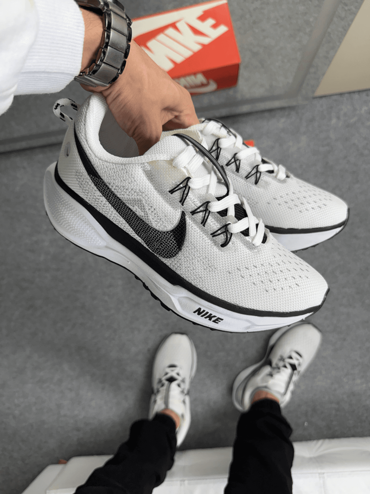 Nike Pegasus Trail 05 Branco Preto Prime