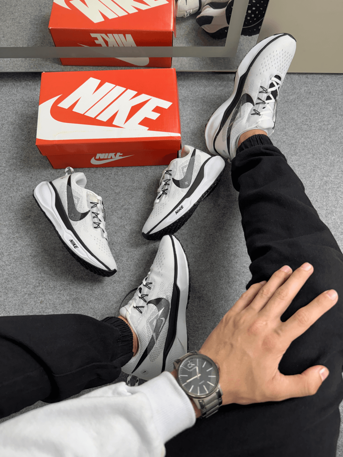 Nike Pegasus Trail 05 Branco Preto Prime