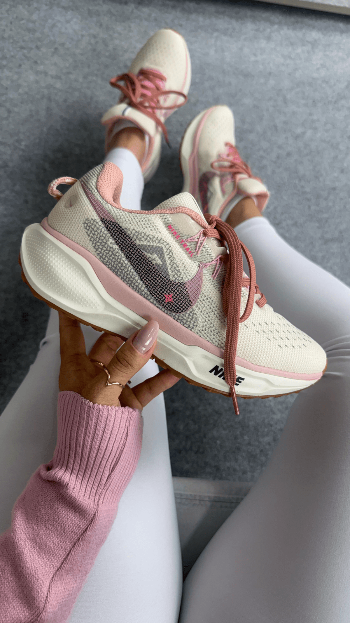 Nike Pegasus Trail 05 Bege Rosa Prime
