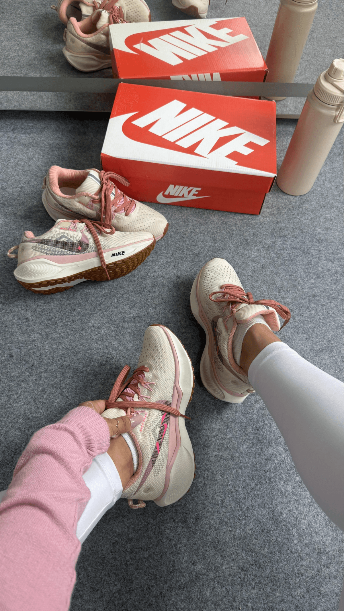 Nike Pegasus Trail 05 Bege Rosa Prime