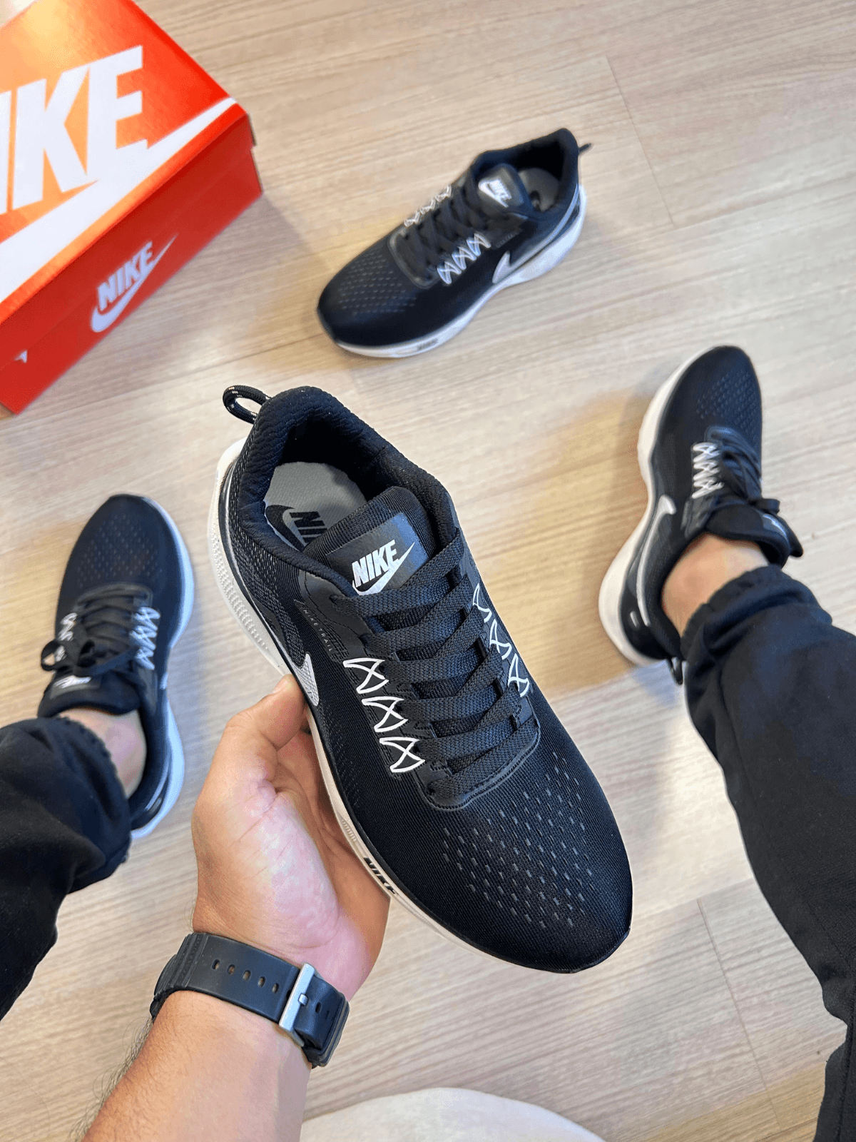 Nike Pegasus Trail 05 Preto Branco Prime