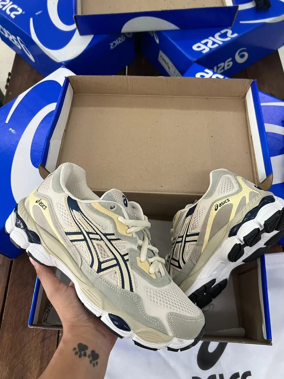 Asics Gel Lyte Nyc Off Bege Luxo
