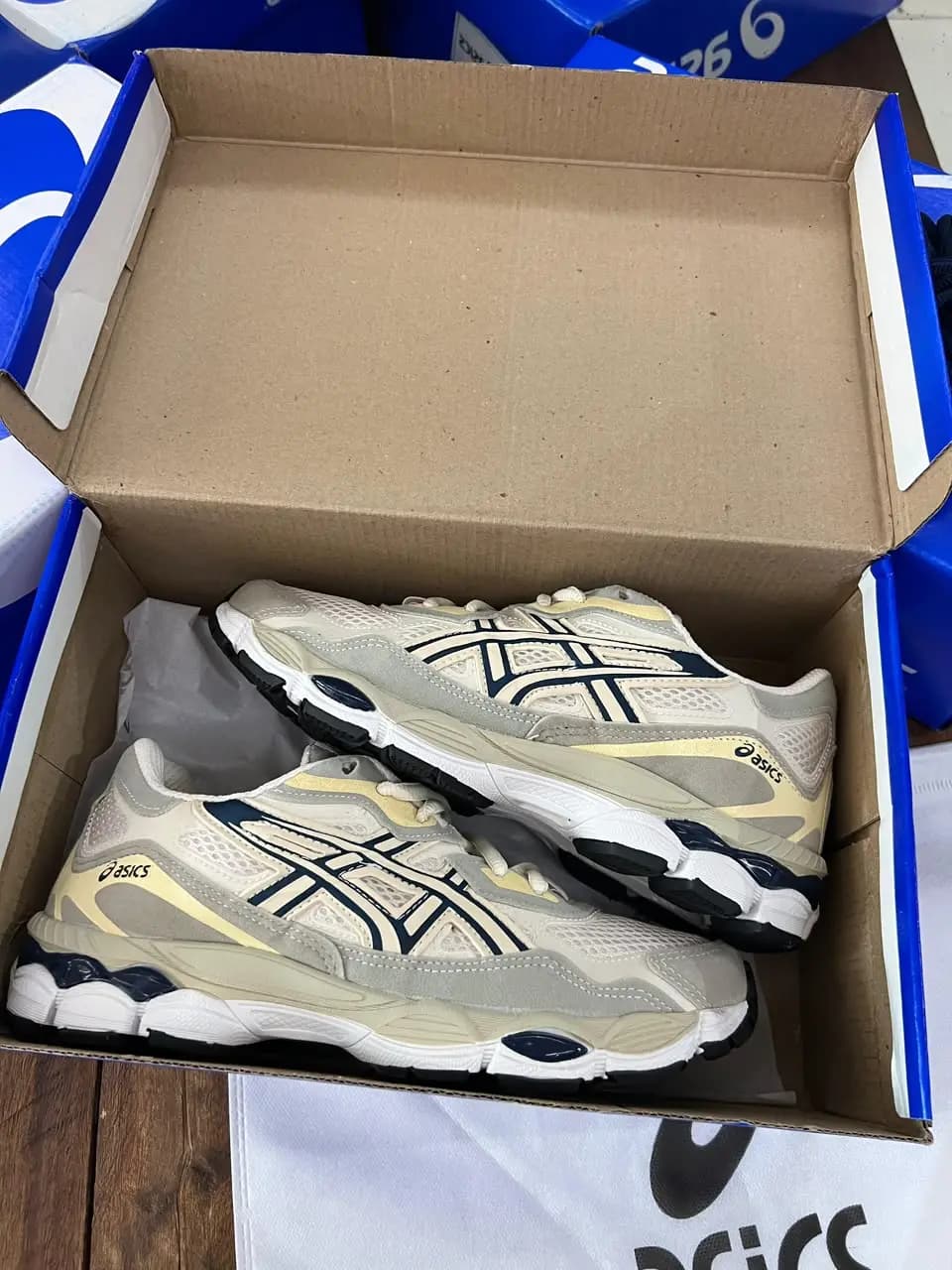 Asics Gel Lyte Nyc Off Bege Luxo