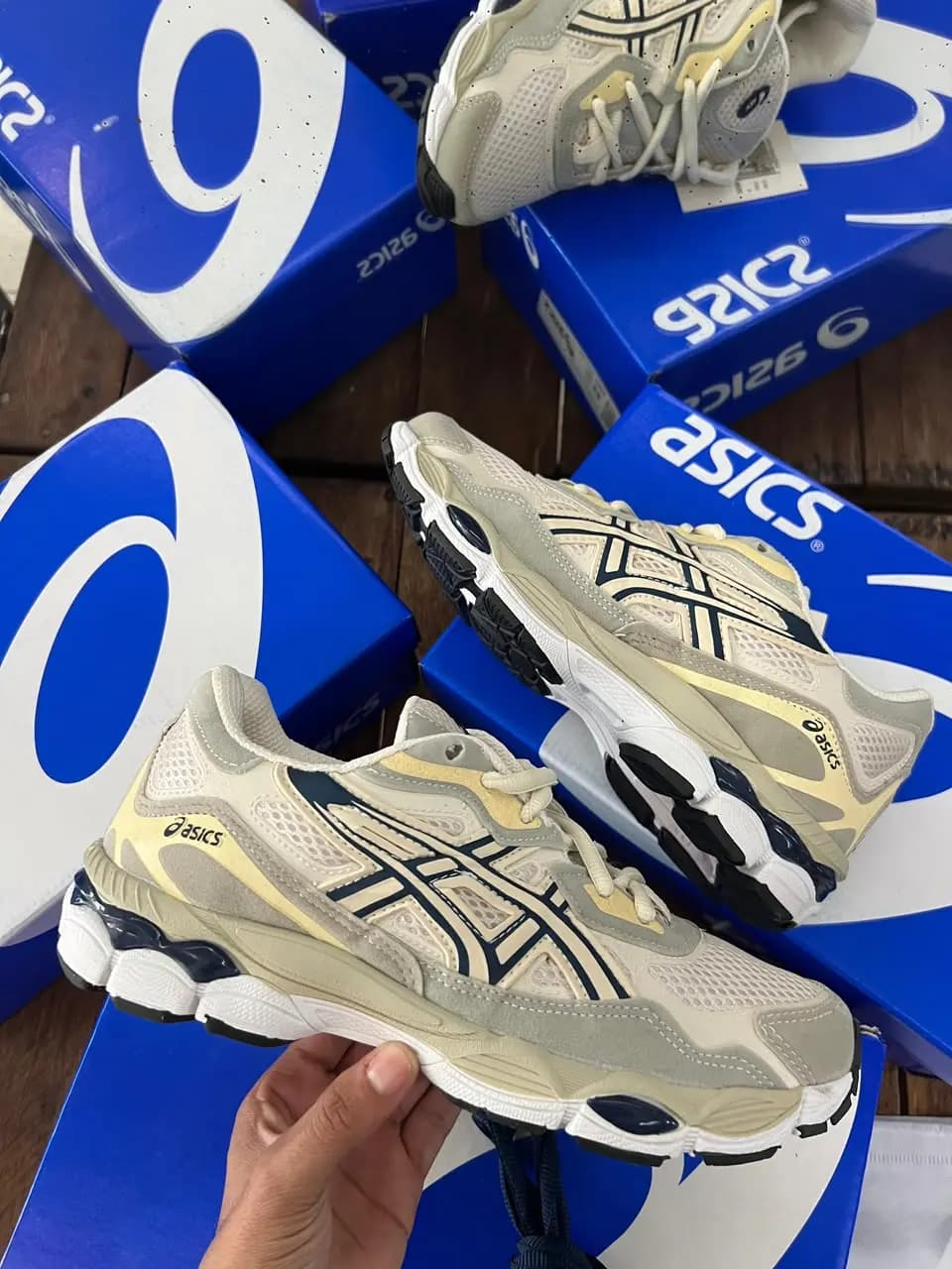 Asics Gel Lyte Nyc Off Bege Luxo