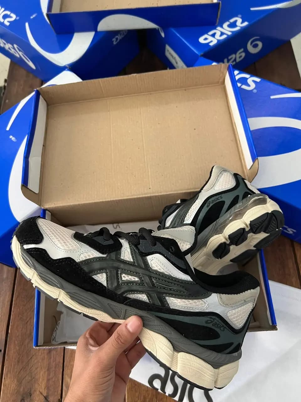 Asics Gel Lyte Nyc Preto Verde Luxo