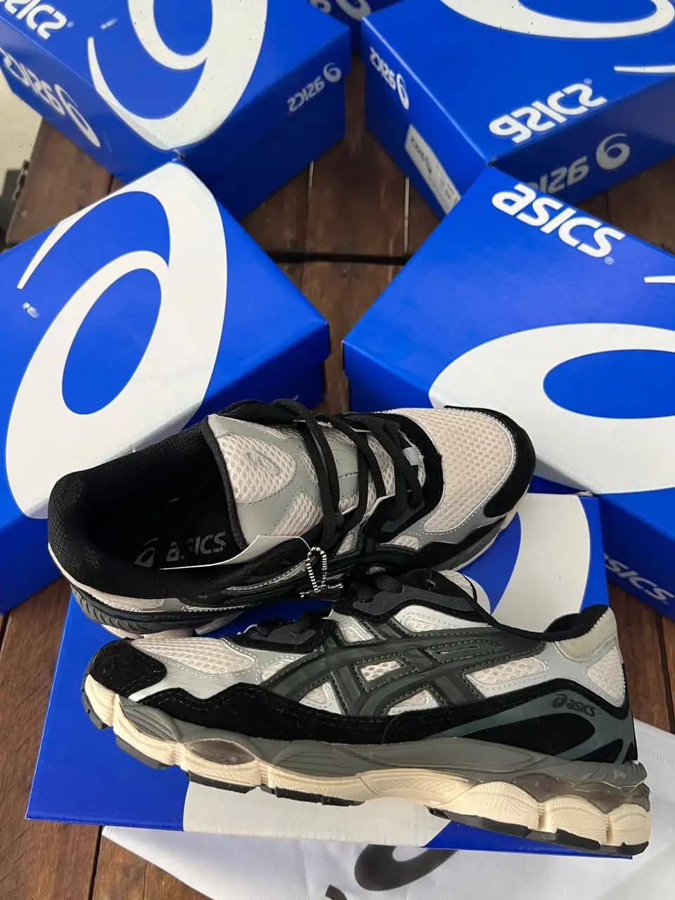 Asics Gel Lyte Nyc Preto Verde Luxo