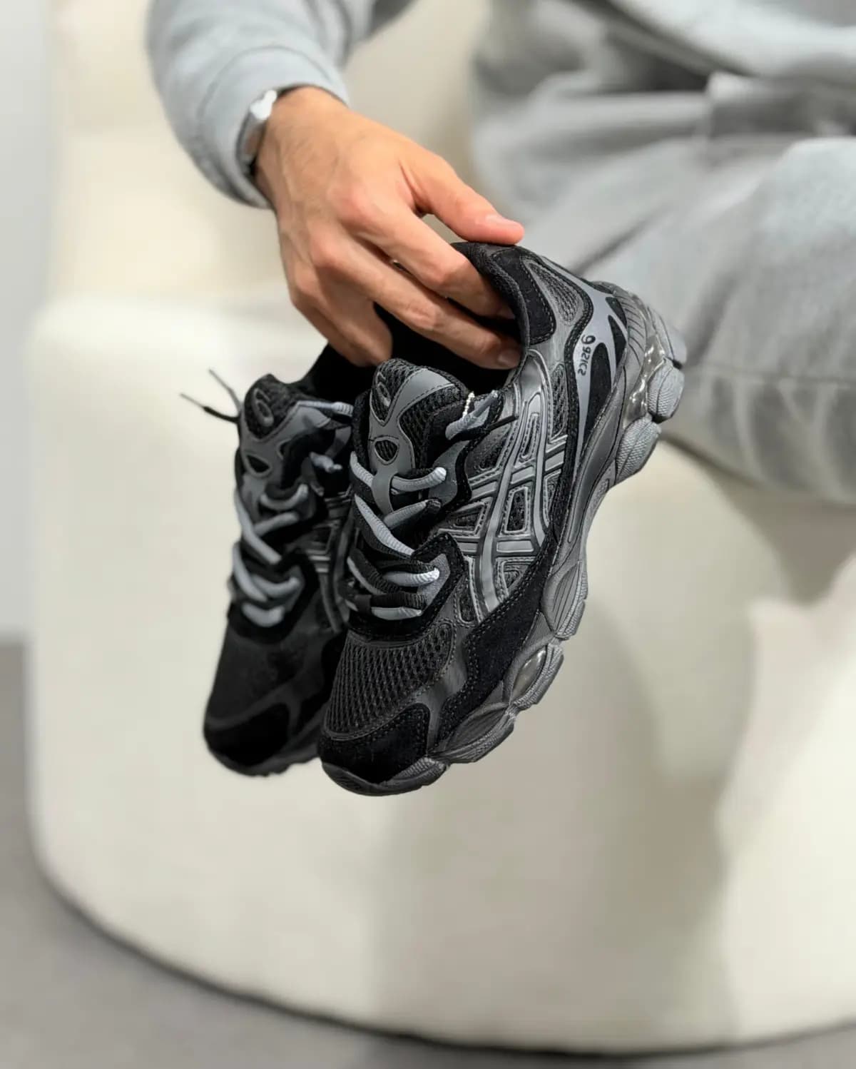 Asics Gel Lyte Nyc Preto Preto Luxo