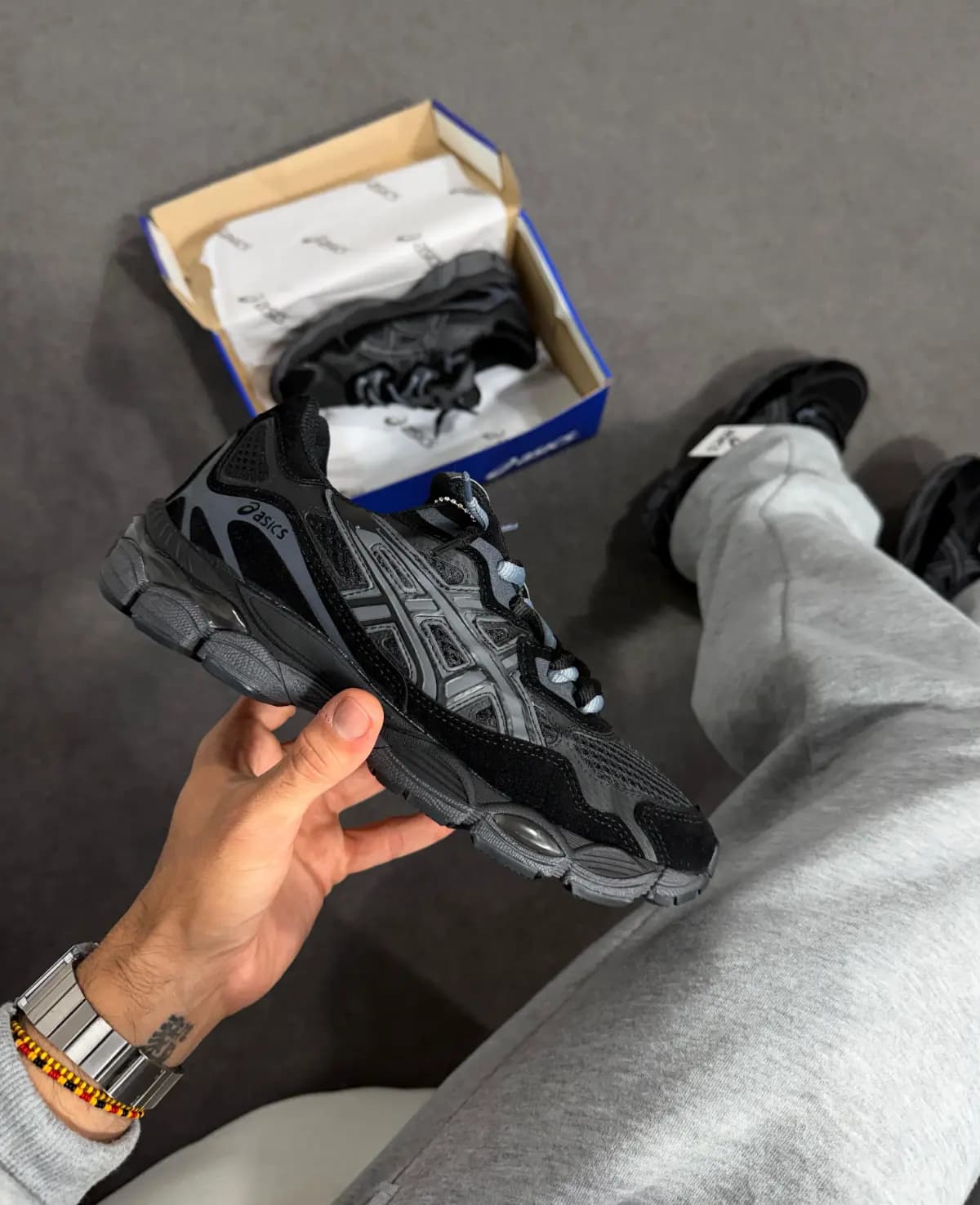 Asics Gel Lyte Nyc Preto Preto Luxo