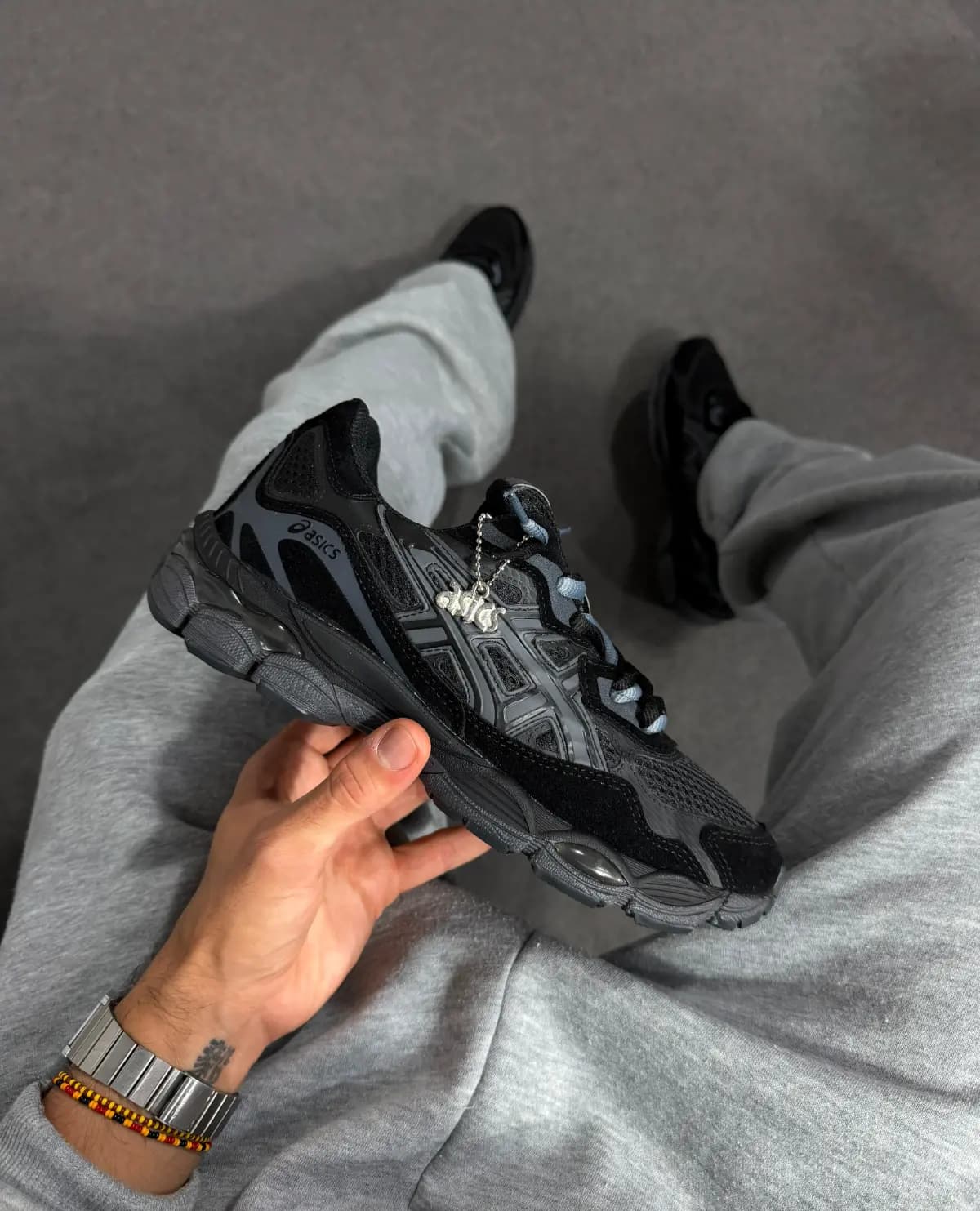 Asics Gel Lyte Nyc Preto Preto Luxo