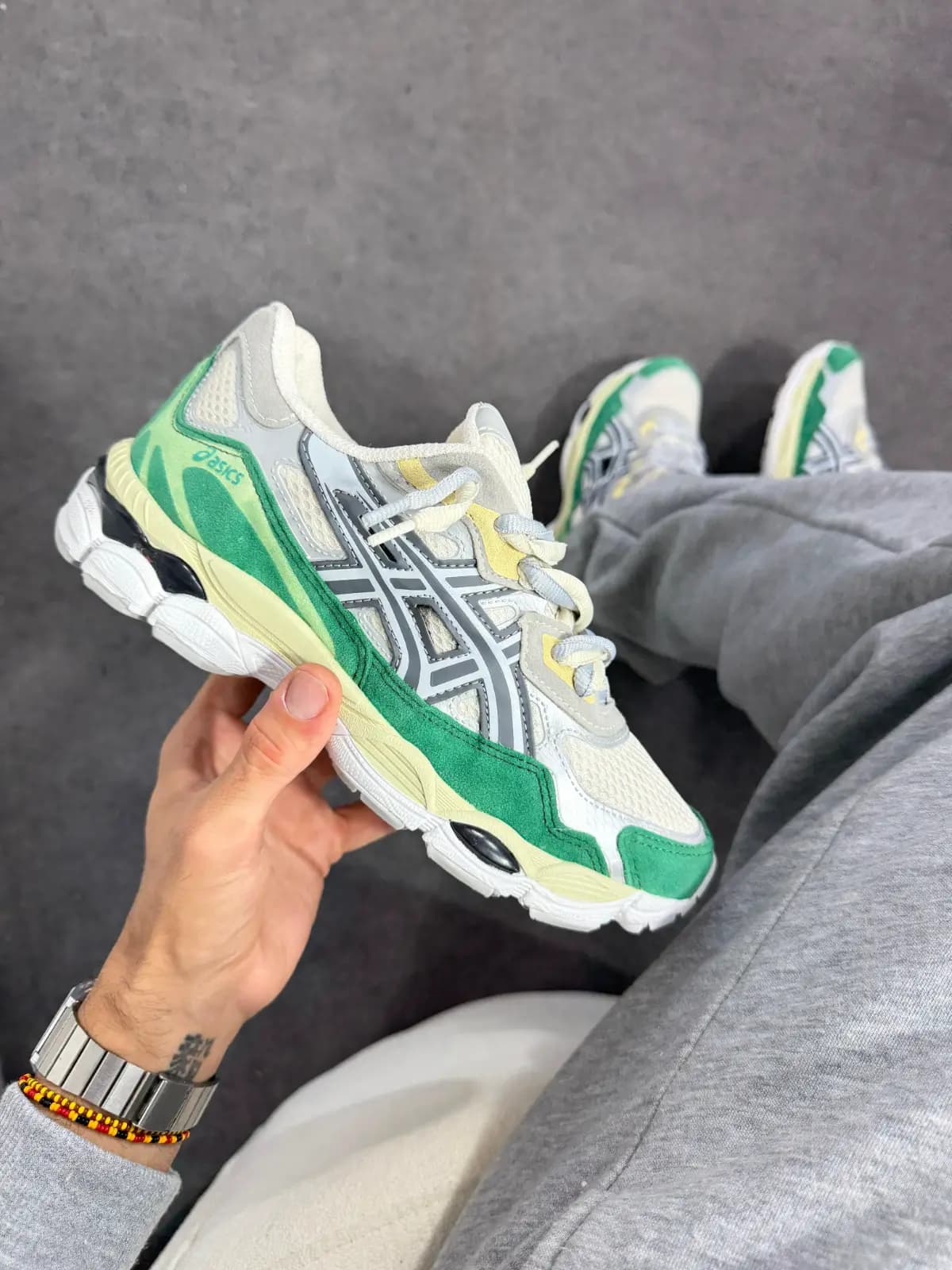 Asics Gel Lyte Nyc Verde Agua Luxo