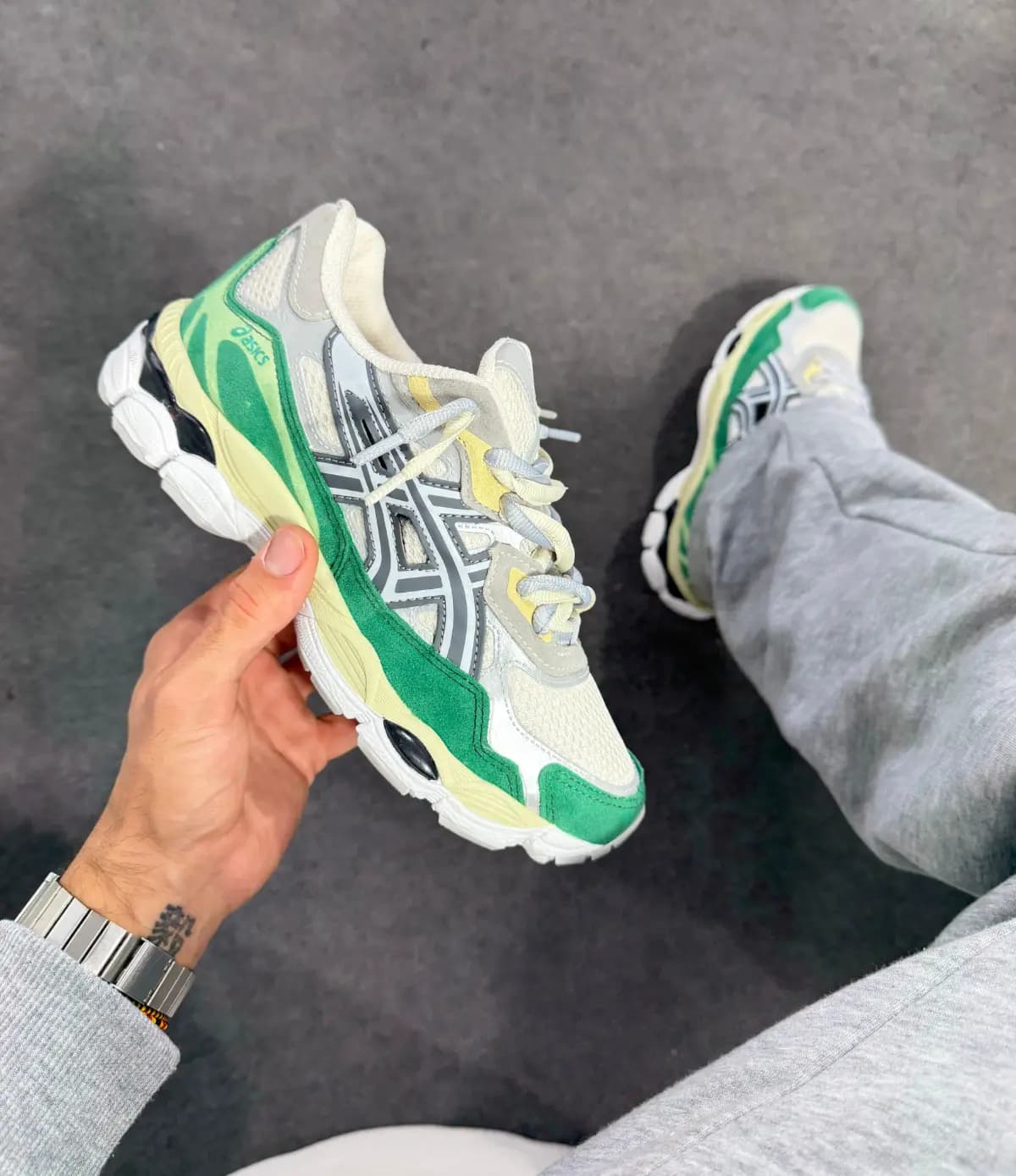 Asics Gel Lyte Nyc Verde Agua Luxo