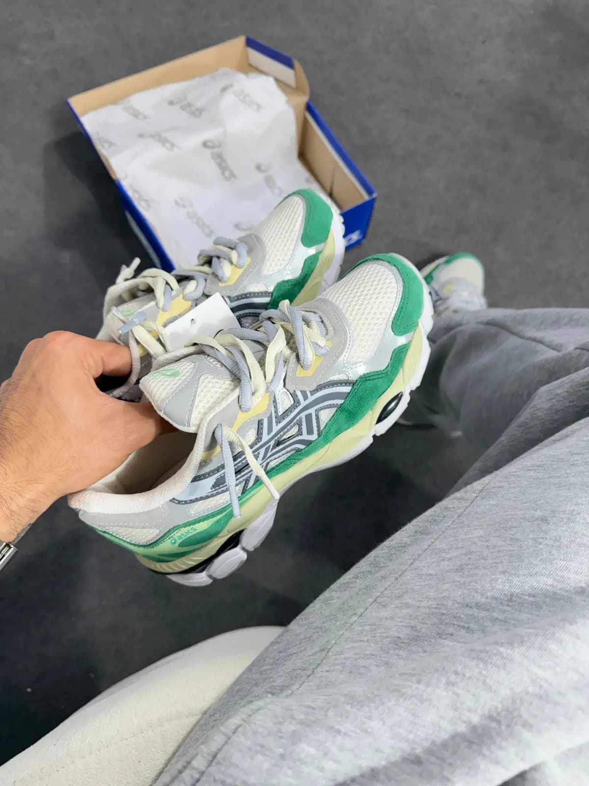 Asics Gel Lyte Nyc Verde Agua Luxo