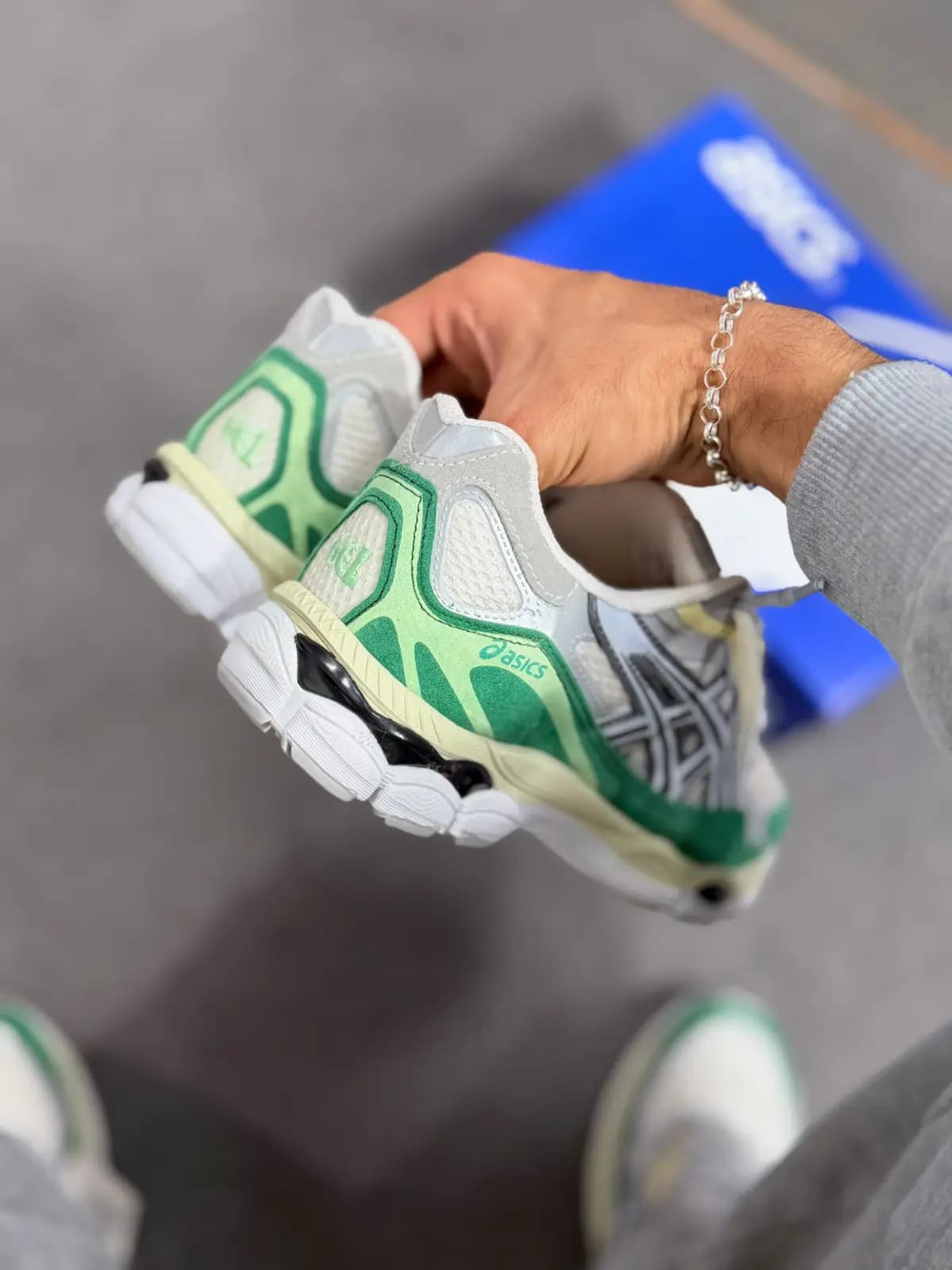 Asics Gel Lyte Nyc Verde Agua Luxo