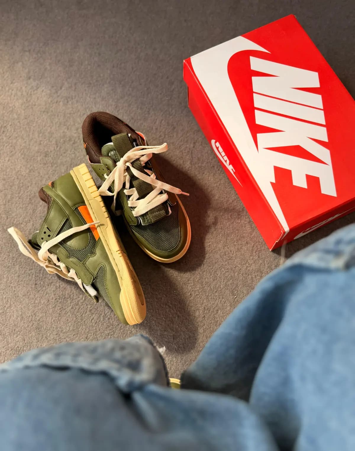 Nike Dunk Low Jumbo Reverse Verde Luxo