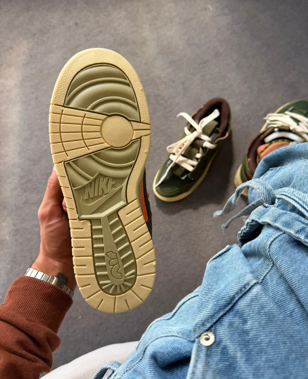 Nike Dunk Low Jumbo Reverse Verde Luxo