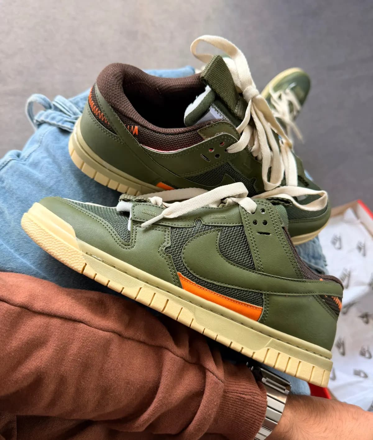 Nike Dunk Low Jumbo Reverse Verde Luxo