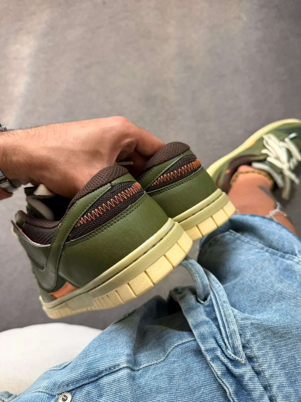 Nike Dunk Low Jumbo Reverse Verde Luxo