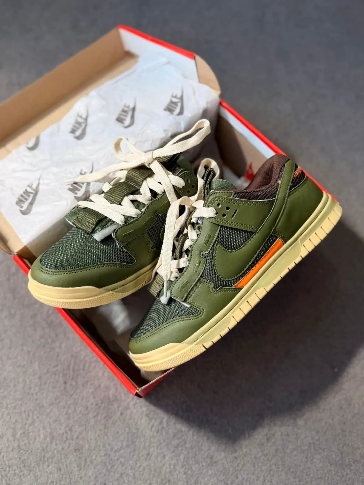 Nike Dunk Low Jumbo Reverse Verde Luxo
