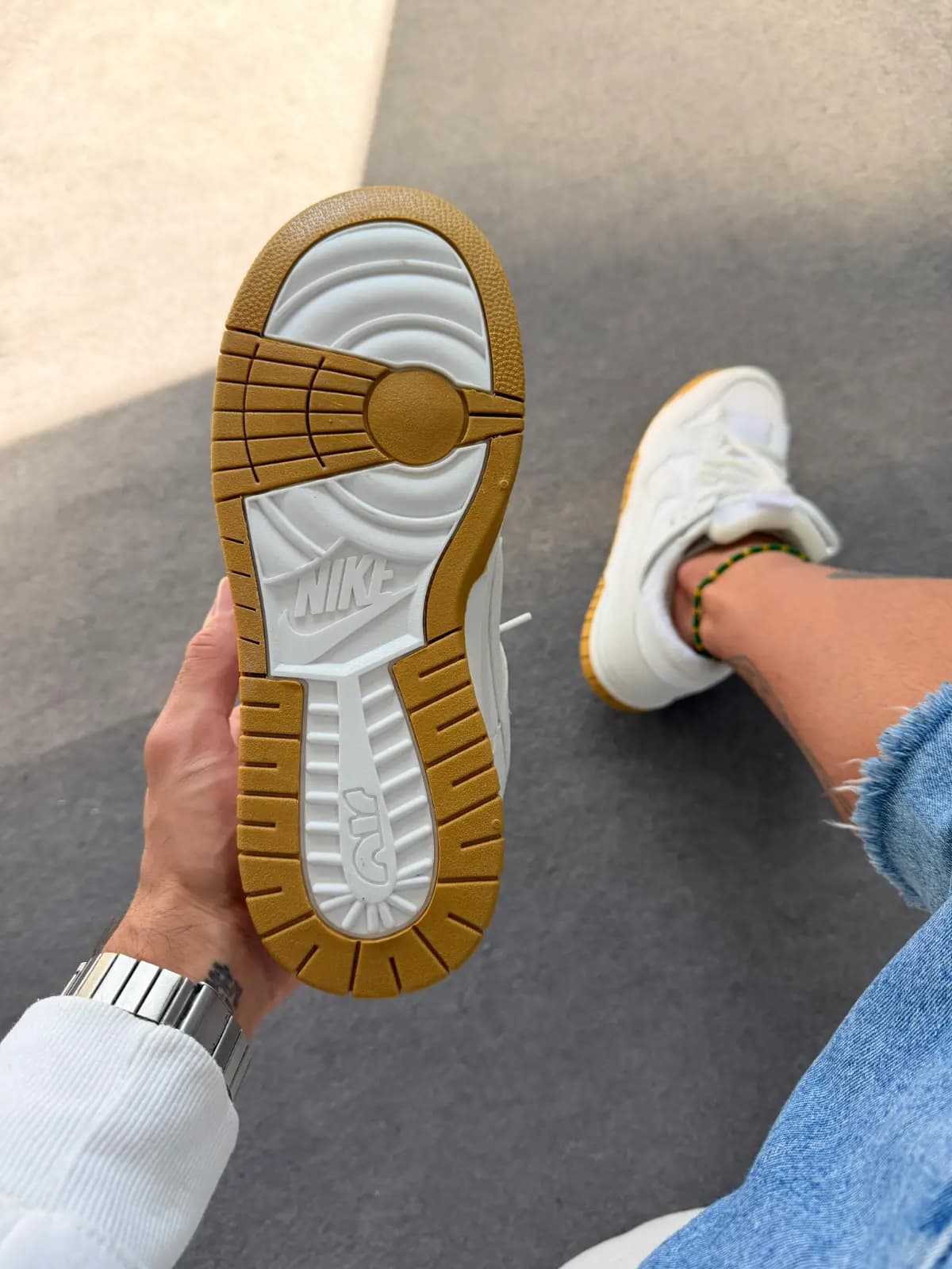 Nike Dunk Low Jumbo Reverse Branco Luxo