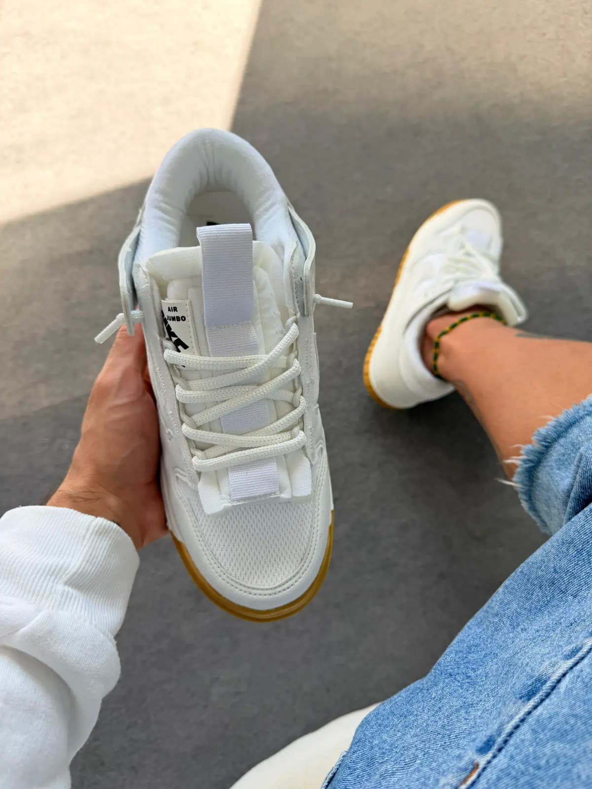 Nike Dunk Low Jumbo Reverse Branco Luxo