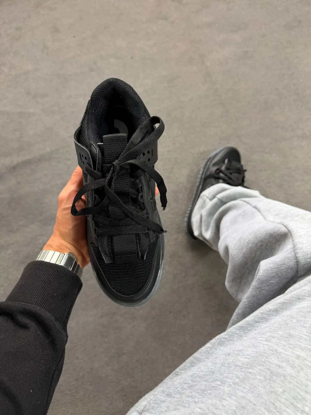 Nike Dunk Low Jumbo Reverse Preto Luxo