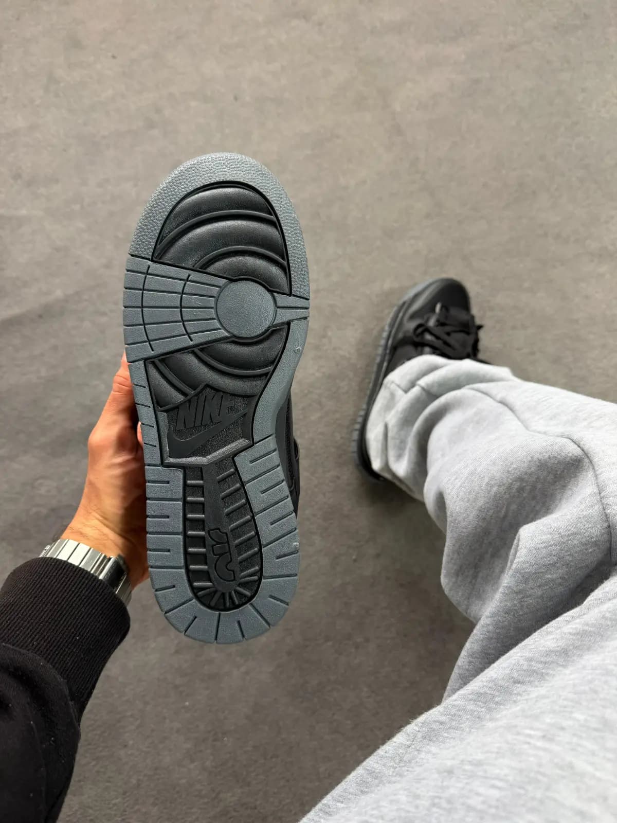 Nike Dunk Low Jumbo Reverse Preto Luxo