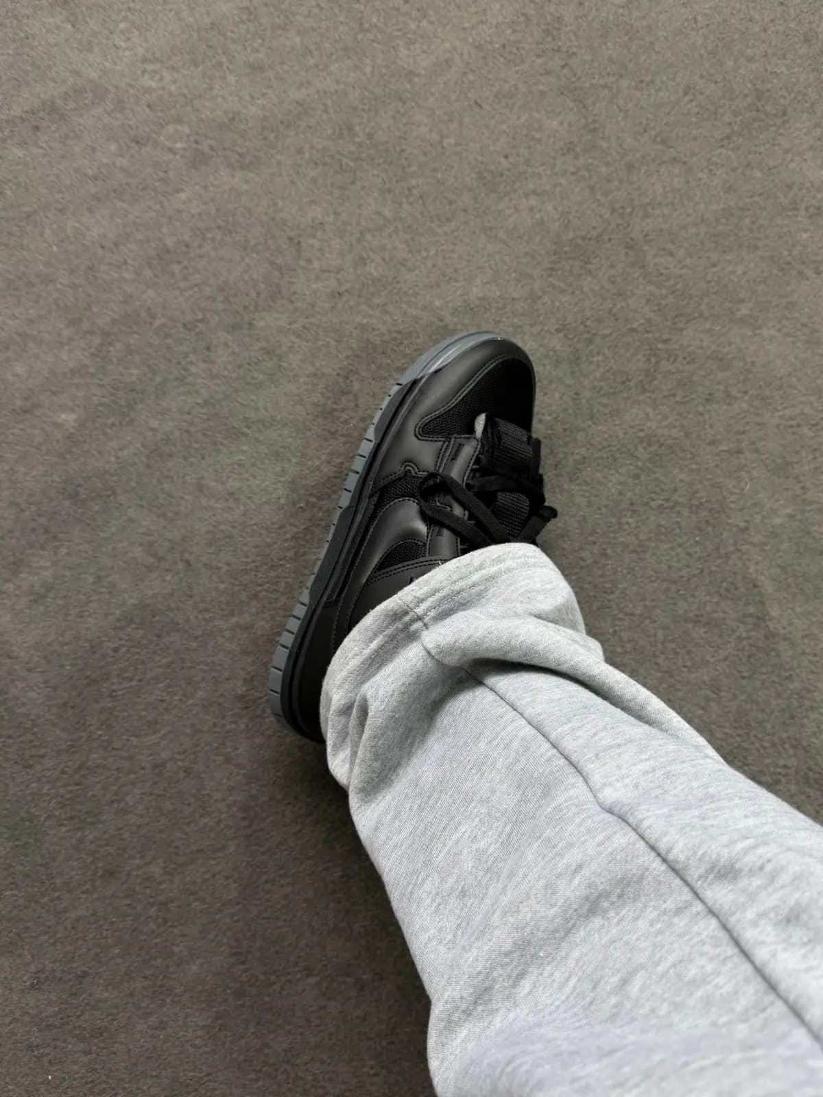 Nike Dunk Low Jumbo Reverse Preto Luxo