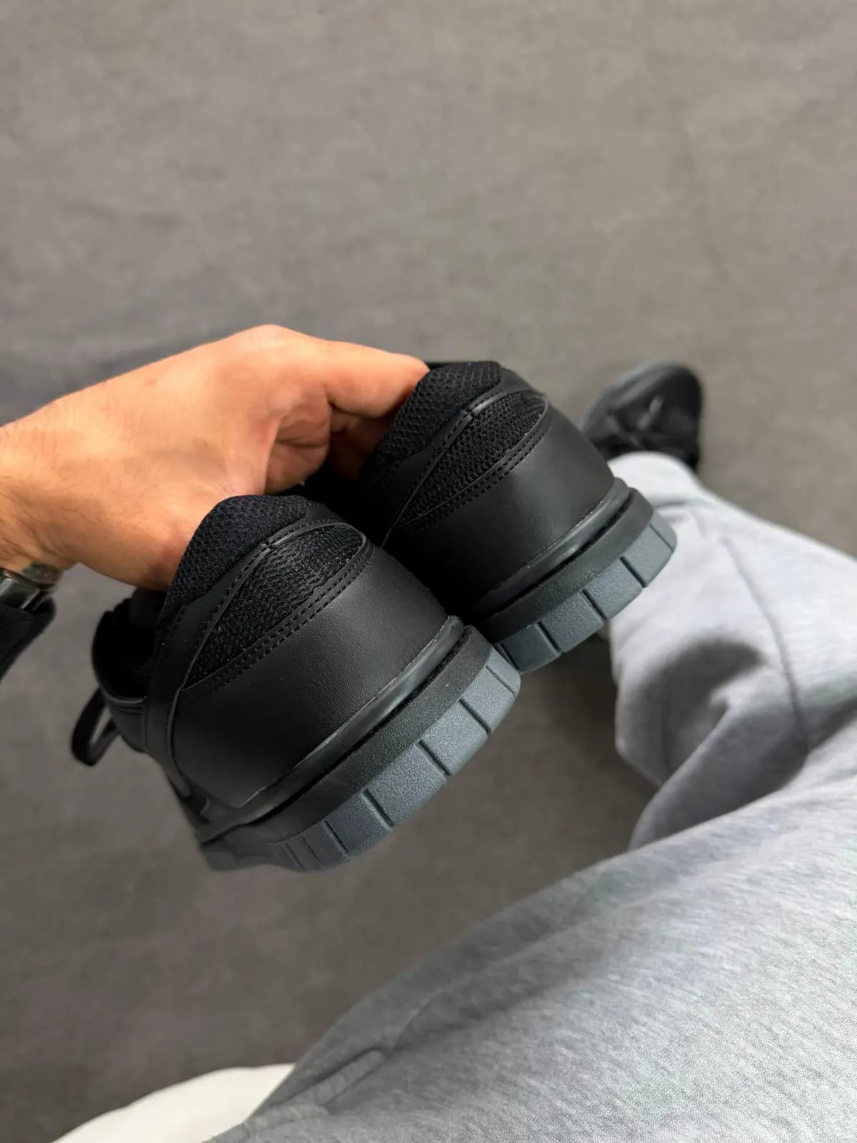 Nike Dunk Low Jumbo Reverse Preto Luxo