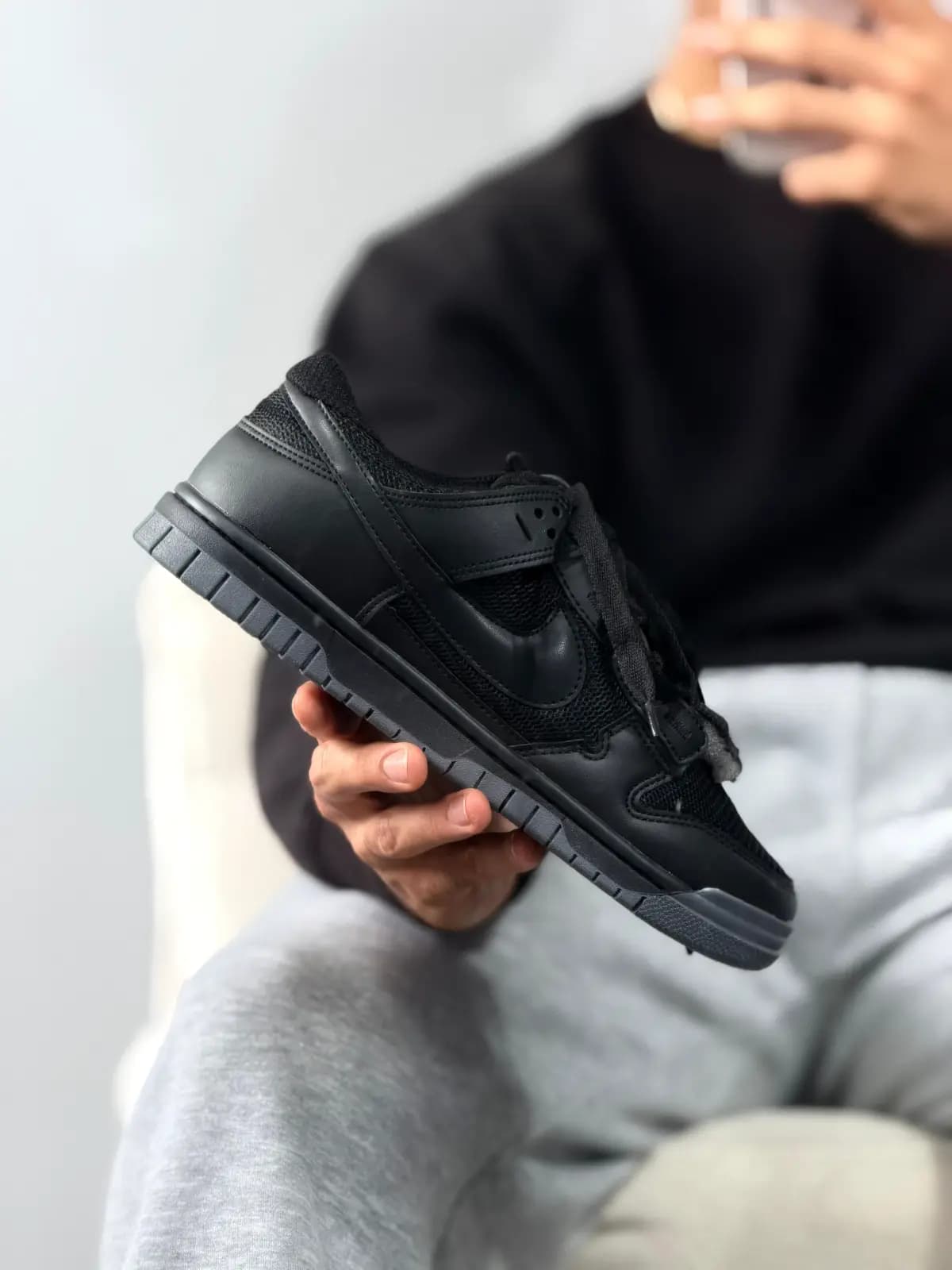 Nike Dunk Low Jumbo Reverse Preto Luxo