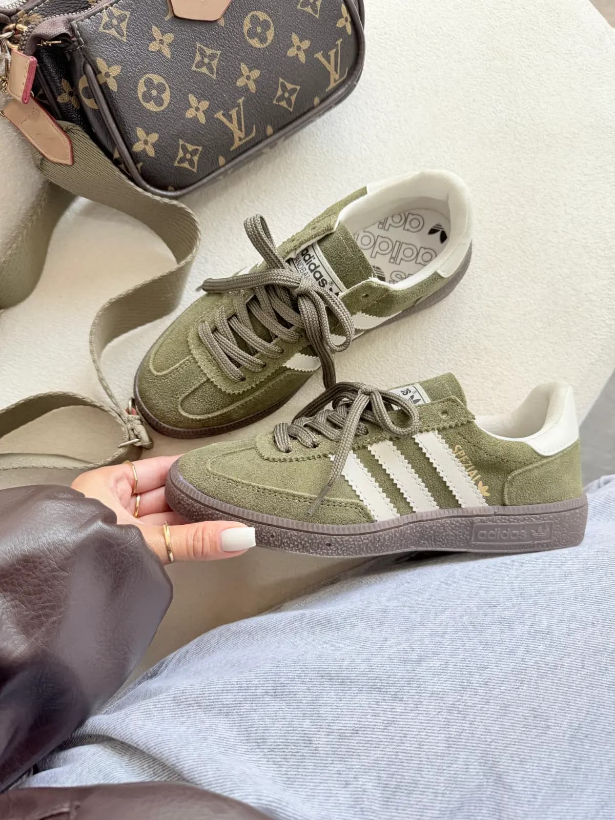 Adidas Spezial Verde Premium Couro