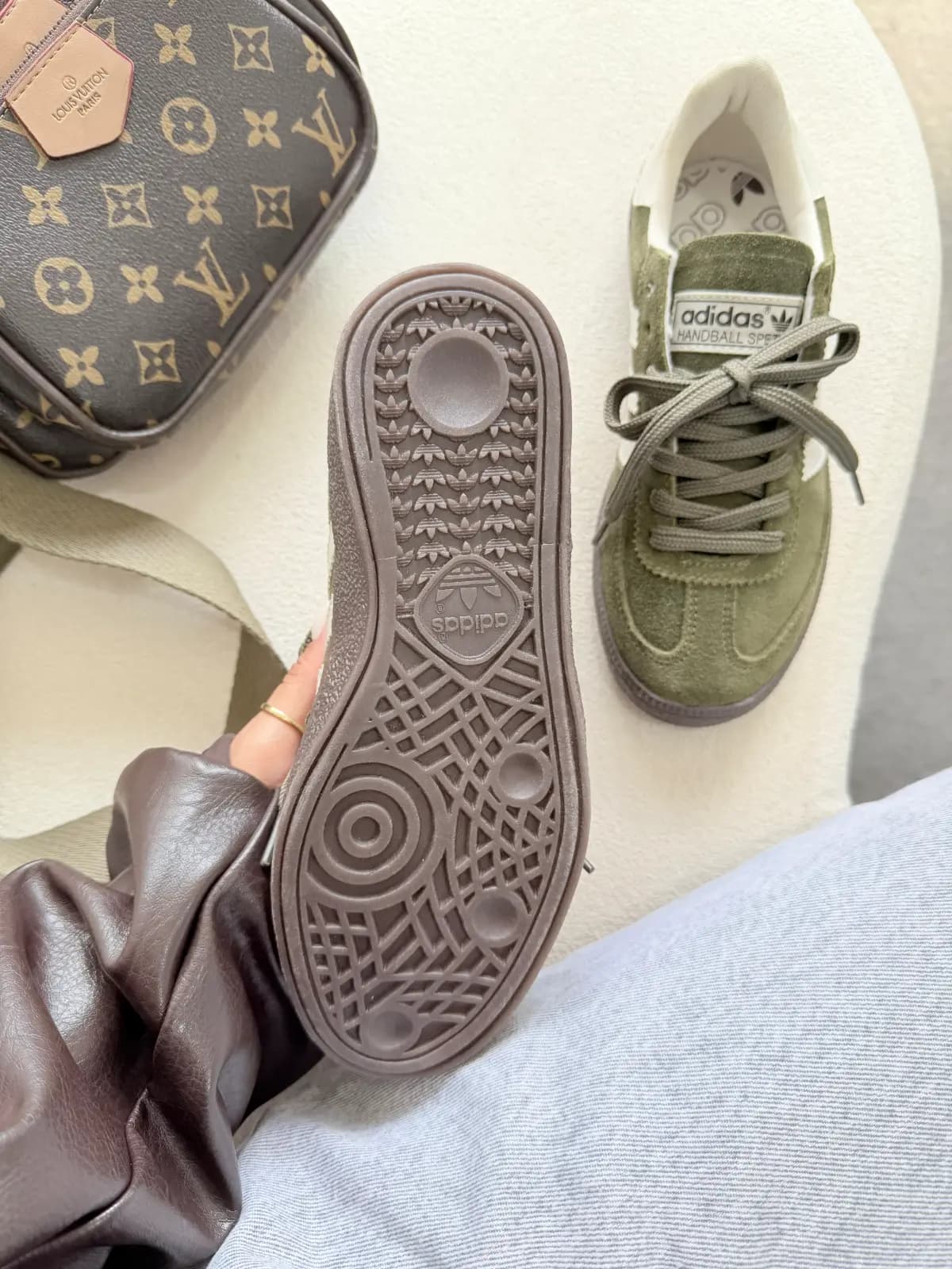 Adidas Spezial Verde Premium Couro
