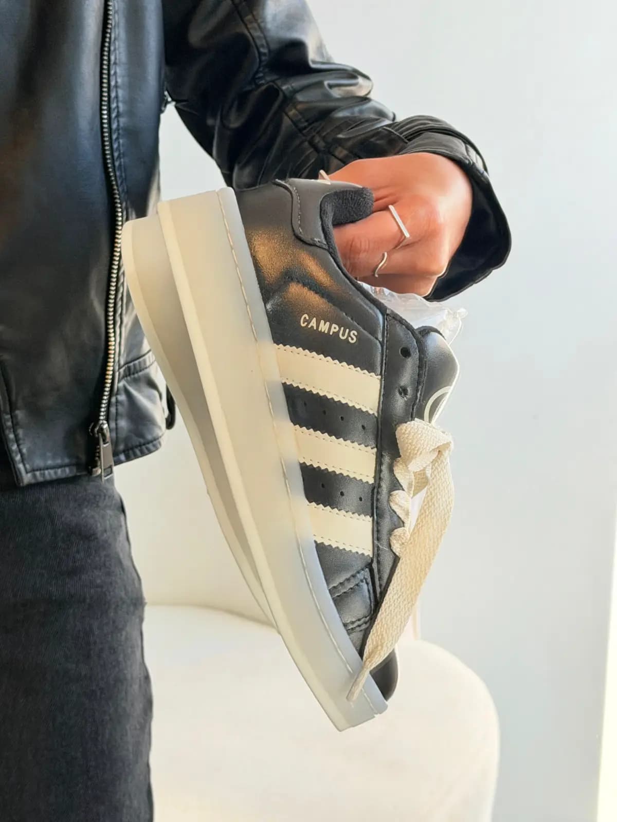 Adidas Campus 00s Preto Off Luxo