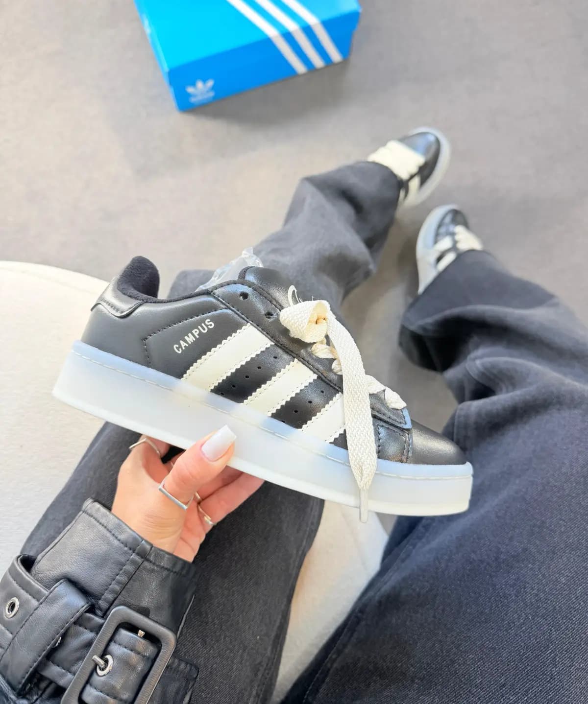 Adidas Campus 00s Preto Off Luxo