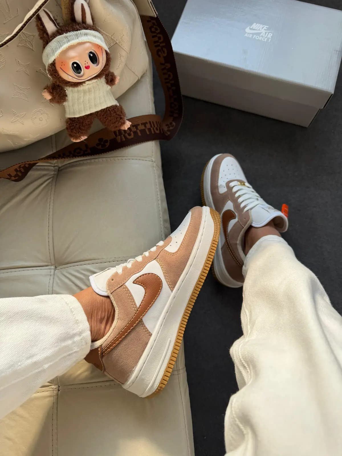 Nike Air Force Af1 Camurça Prime