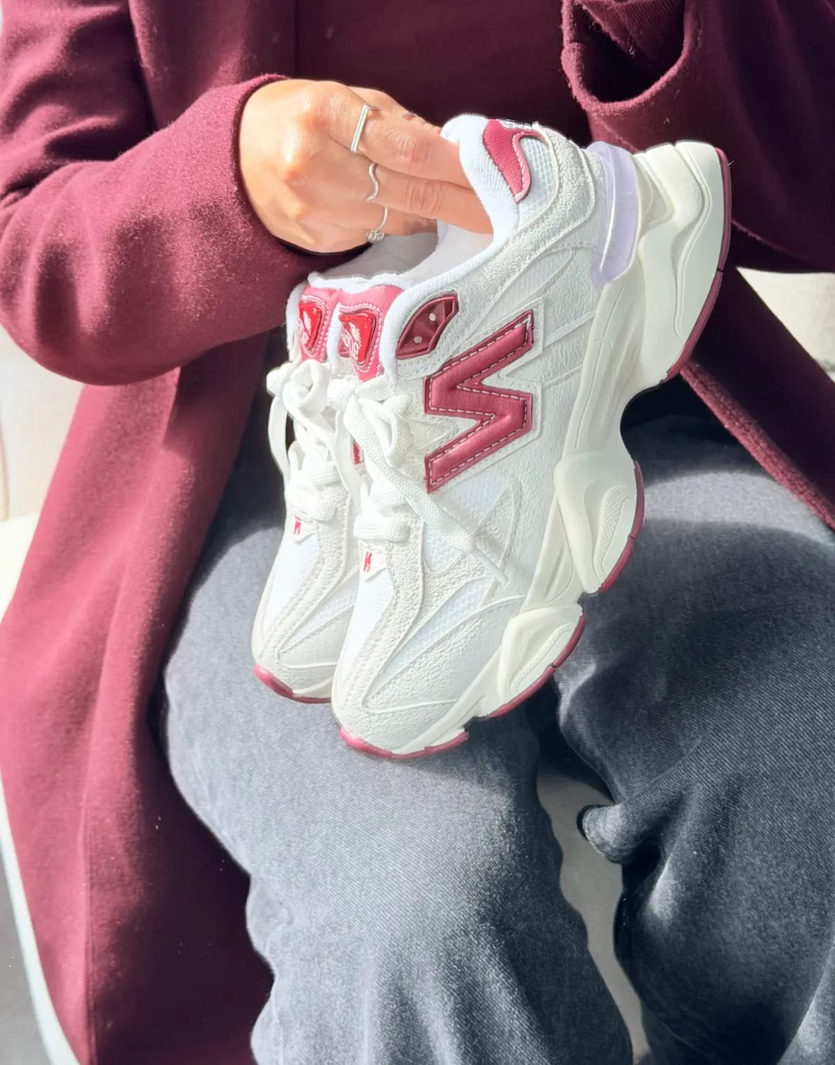 New Balance 9060 Bordô Luxo